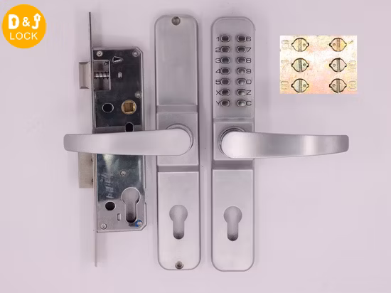 Wasserdichter feuerfester mechanischer Griff, digitaler Code, intelligentes Türschloss