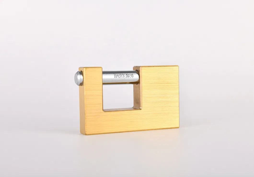 Premium Quality Brass Padlock - 90mm Rectangular Design