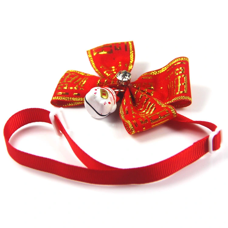 New Year′s Variety of Multi-Color Holiday Series Pet Bow Tie Pet Accessories